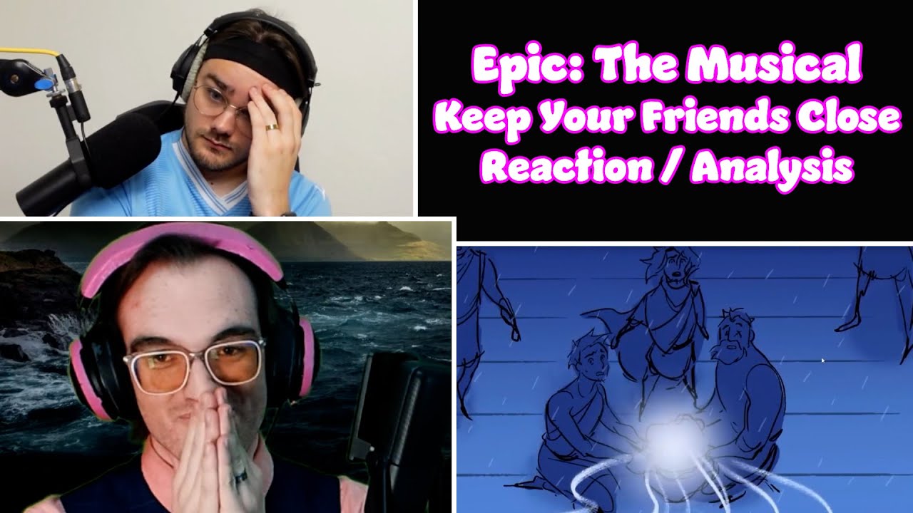My FAVORITE Epic Song!! | Keep Your Friends Close - EPIC: The Musical | Reaction ft @Casper Fox