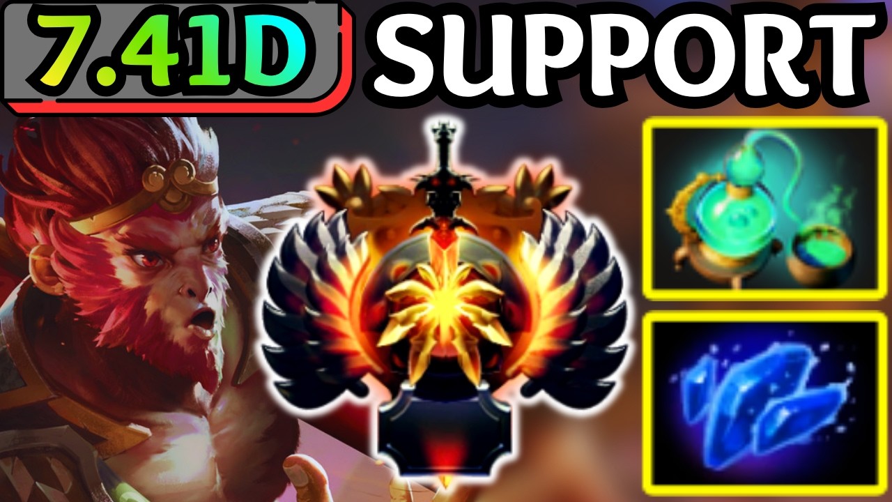 🔥 MONKEY KING Support GOD &mdash; Wukong's Command & Primal Spring Win Every Fight! 🔥 Dota 2 Gameplay
