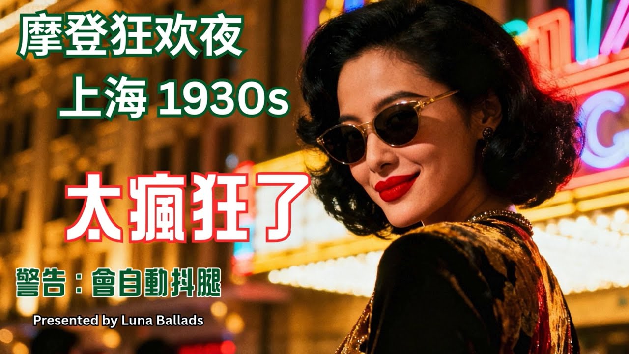 摩登狂欢夜 1930s 老上海爵士 (Shanghai Jazz) I 怀旧歡樂老歌