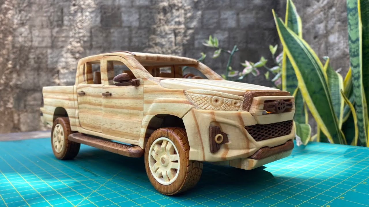 Como Fazer Hilux de Madeira
