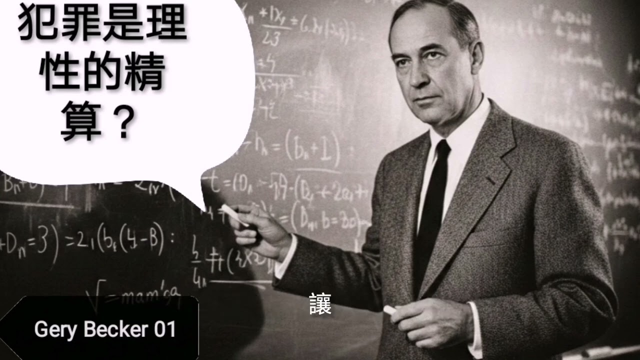 第 01 集：【大師領航】犯罪是理性的精算？蓋瑞·貝克：拆解「罪與罰」的經濟框架，翻轉你對正義的傳統認知