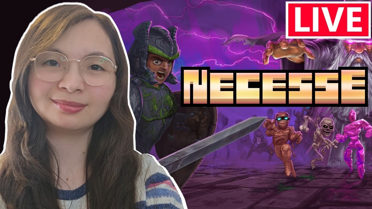 🔴Trying a sandbox crafting game | Necesse