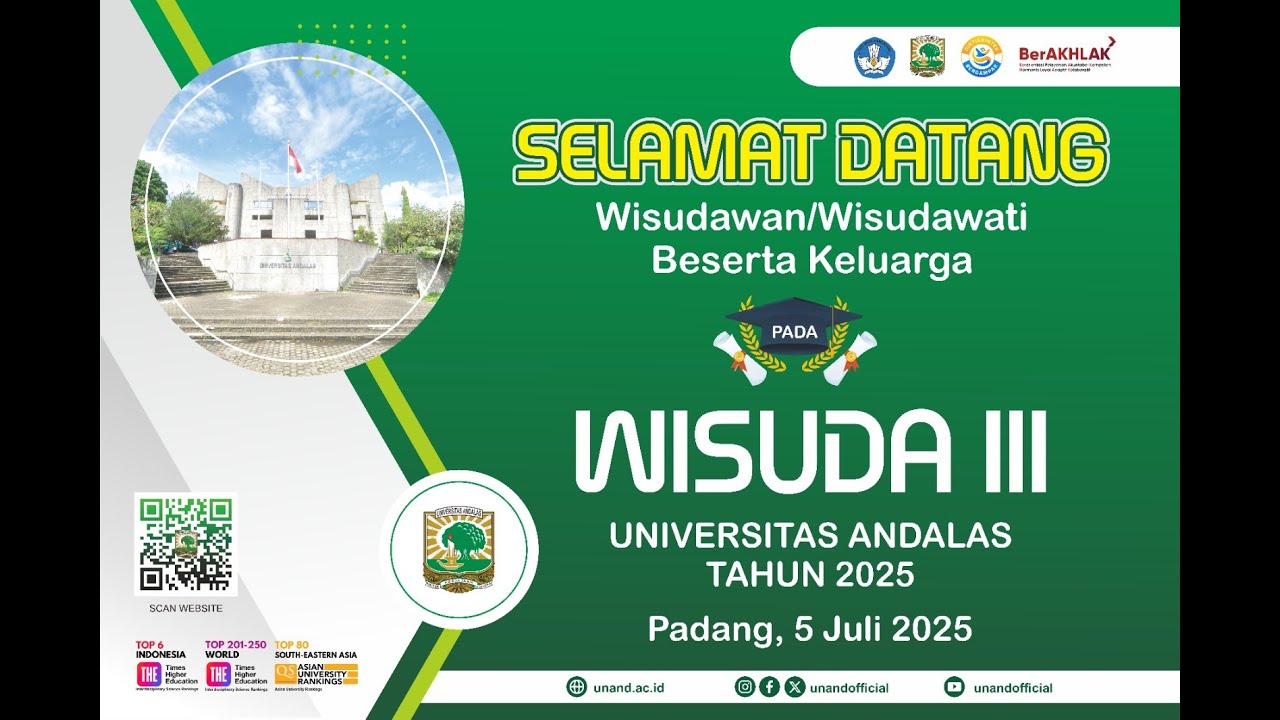 UNIVERSITAS ANDALAS - WISUDA III 2025