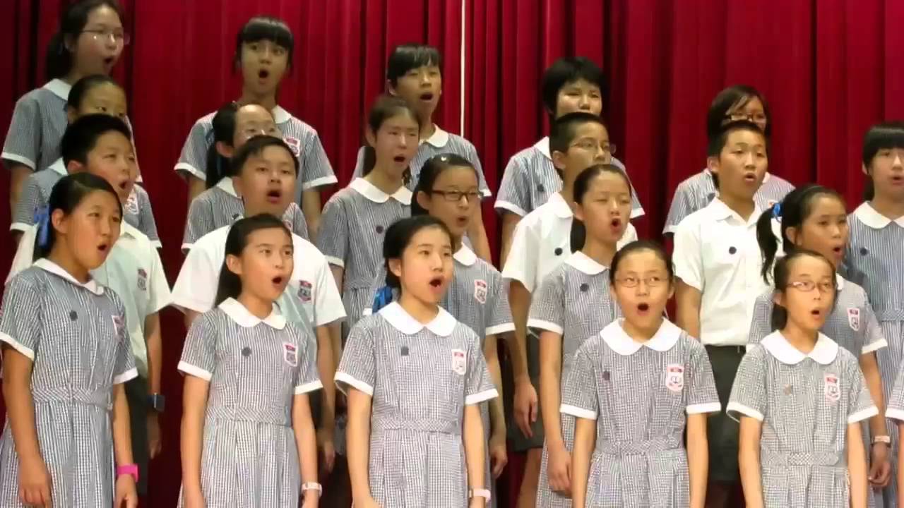 馬灣基慧小學開放日2013高詩班獻唱