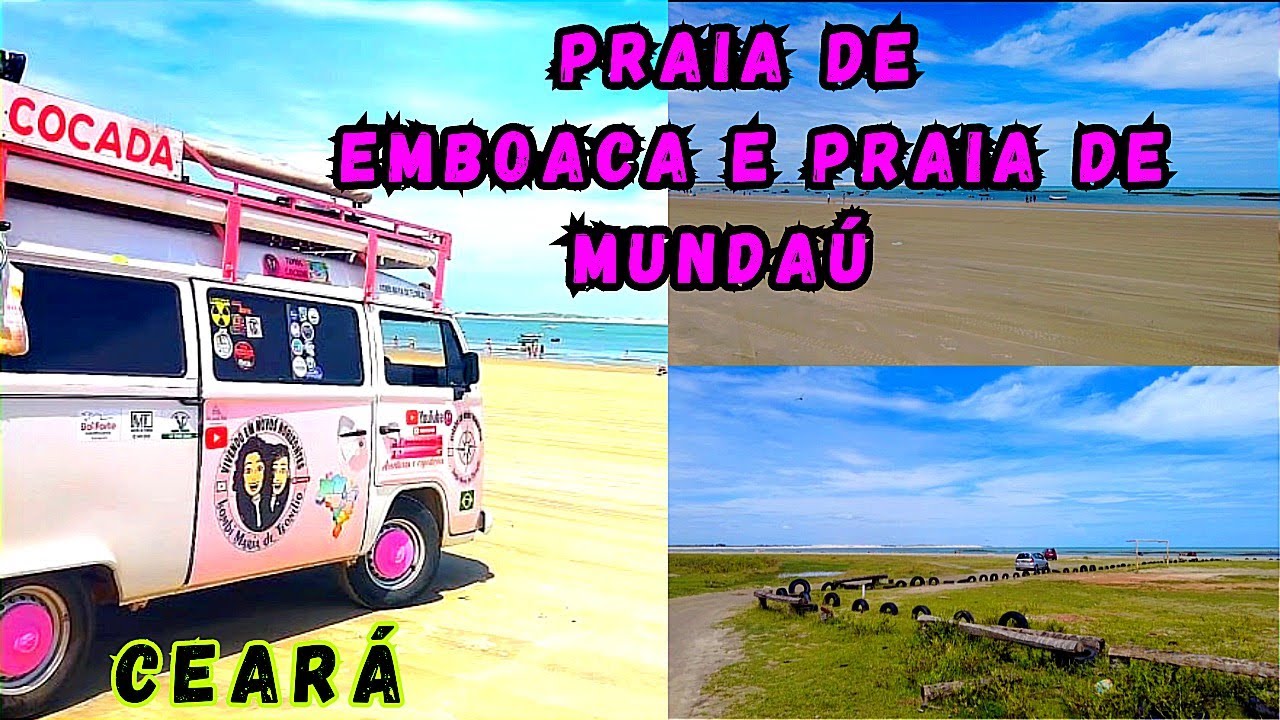 CONHEÇA PRAIA DE EMBOACA E A PRAIA DE MUNDAÚ NO ESTADO DO CEARÁ