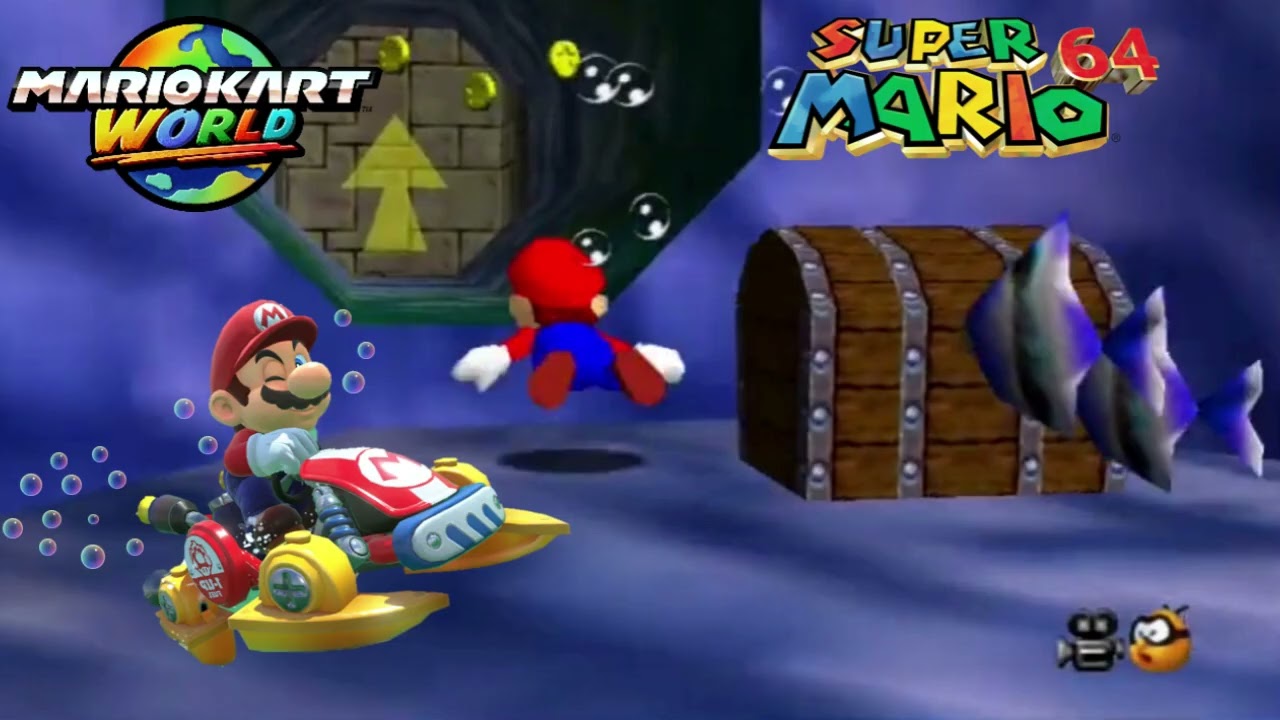 Dire Dire Docks - Super Mario 64 / Mario Kart World (Mashup) 🫧