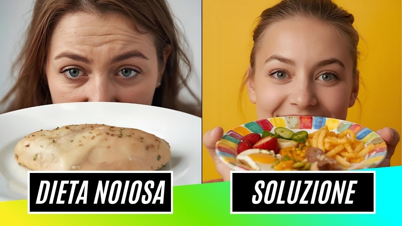 🥱DIETA NOIOSA? Prova Questo Metodo 🔠