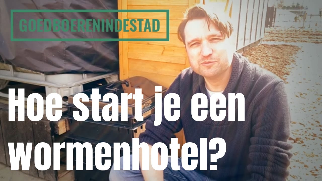 Hoe start je een wormhotel met compostwormen? en maak kans op een wormenhotel! (GESLOTEN)