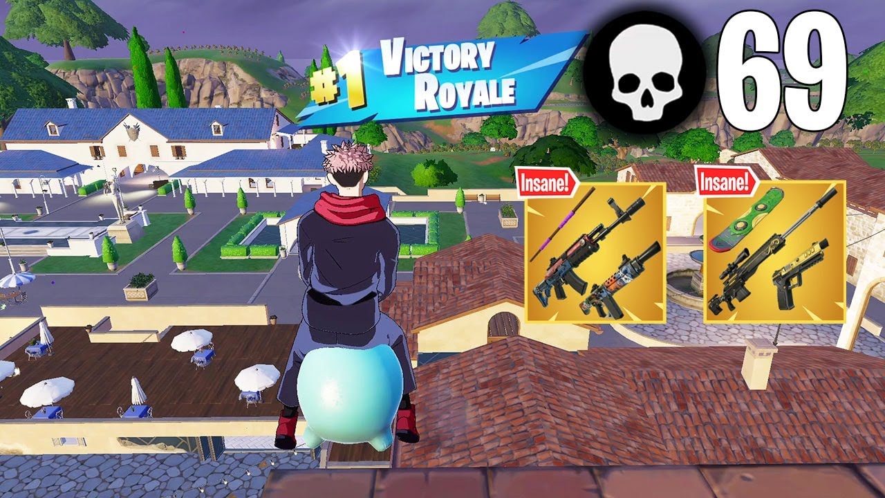 69 Elimination Solo vs Squads Wins (Fortnite Chapter 5 Gameplay Ps4 Controller)