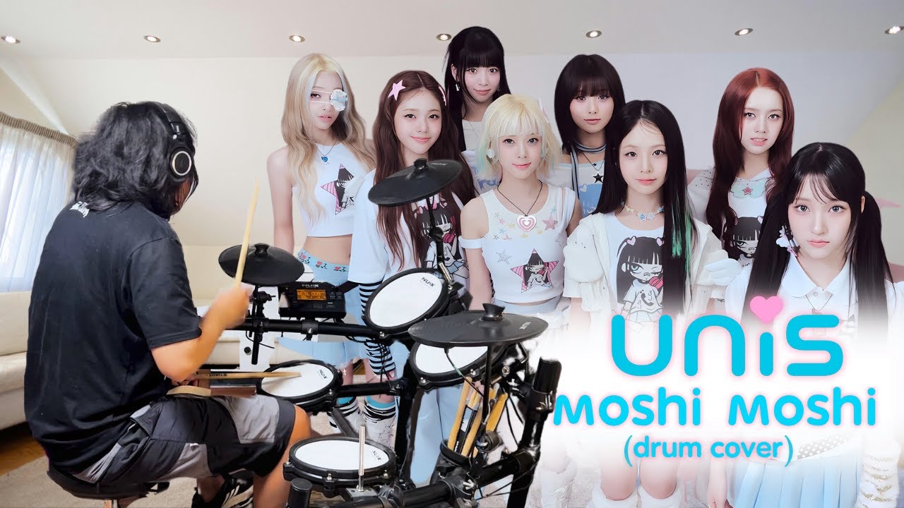 UNIS (유니스) ‘もしもし♡ (MoshiMoshi♡)’ | Drum Cover 드럼 커버