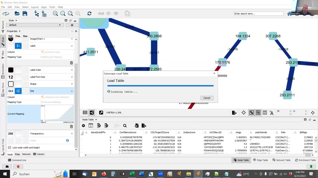 NTMSS2023 Day3 S8 - Molecular Network Data Integration with Cytoscape II