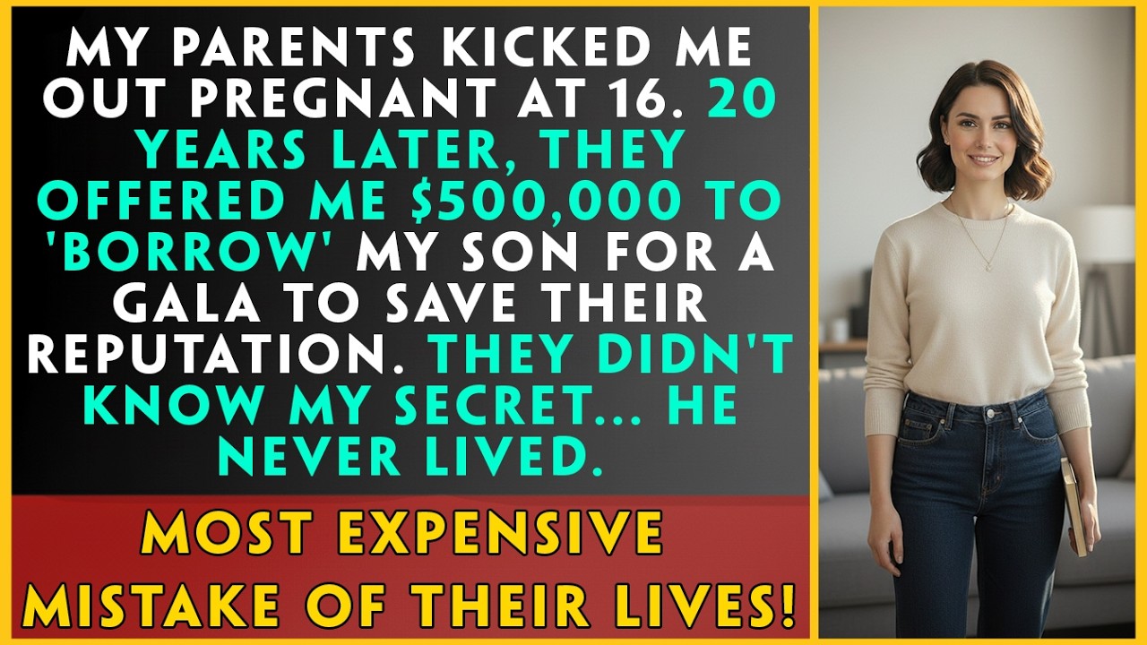 My Parents Threw Me Out Pregnant At 16—20 Years Later, They Offered Me $500k To 