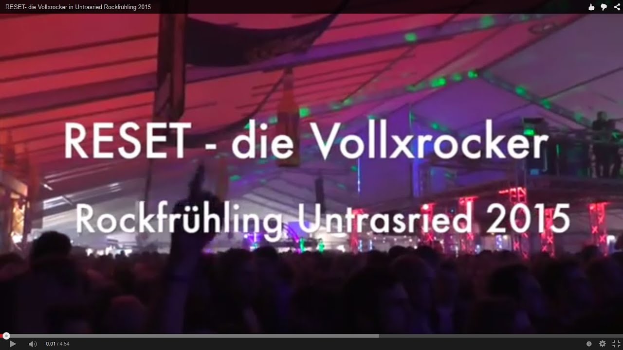 Die Vollxrocker in Untrasried Rockfrühling 2015