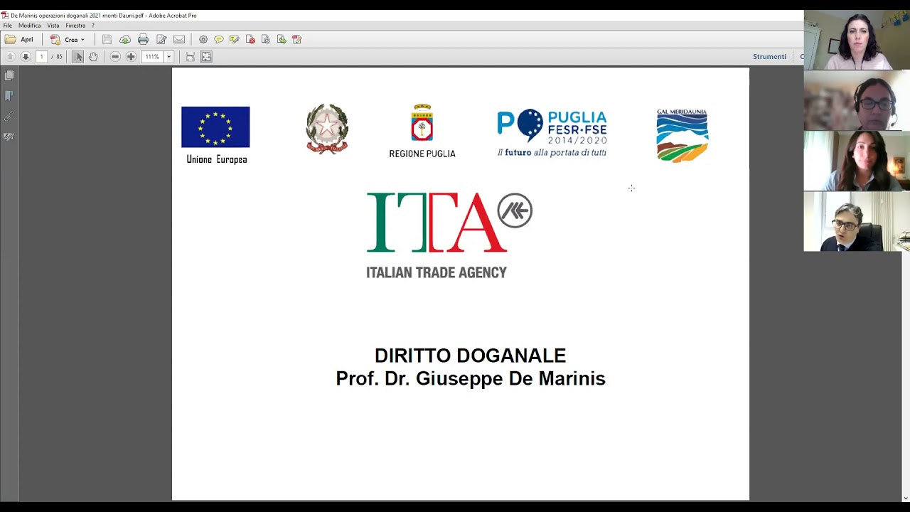 Gli standard internazionali per la logistica, trasporti e normativa doganale.