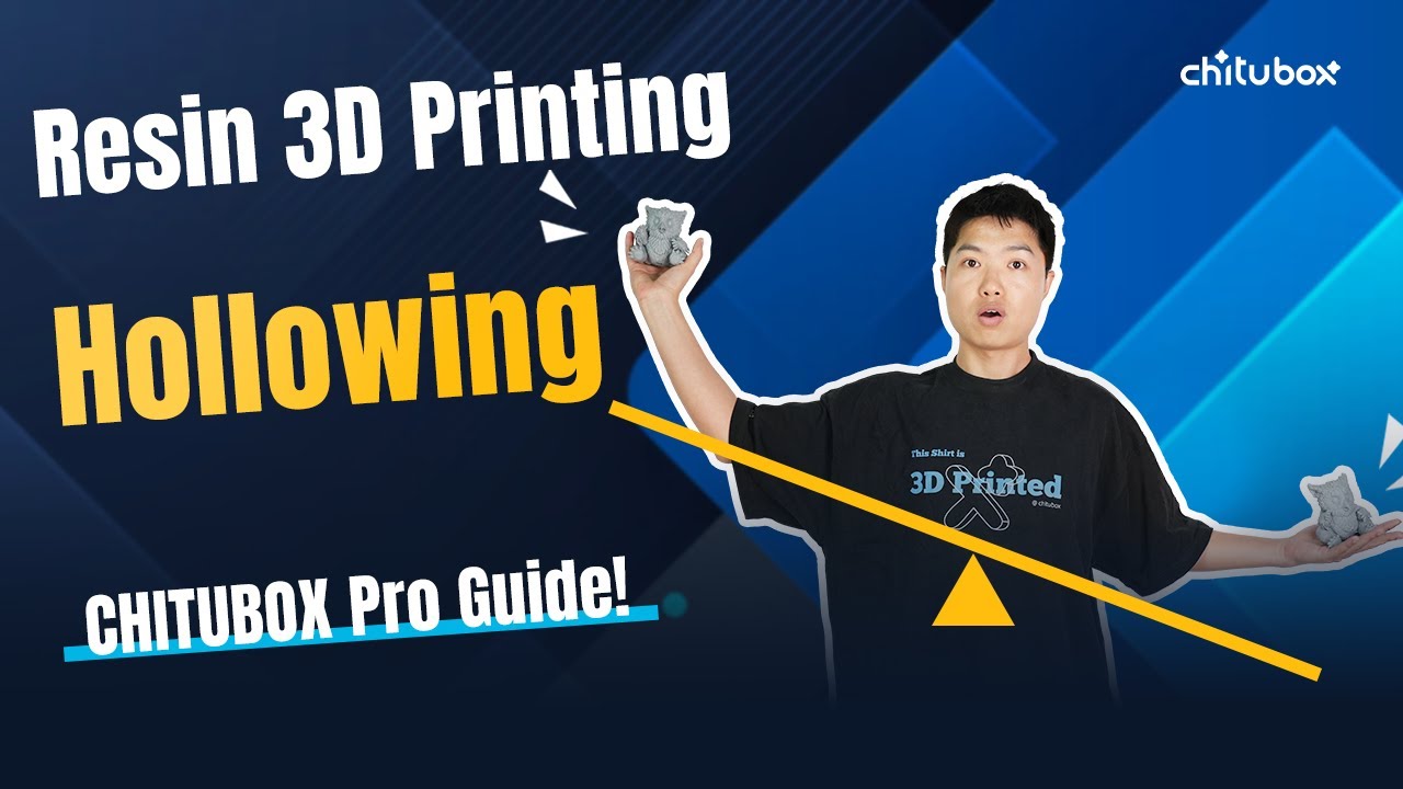 Stop Wasting Resin! Hollowing in CHITUBOX Pro Will Revolutionize Your 3D Prints | Tutorials