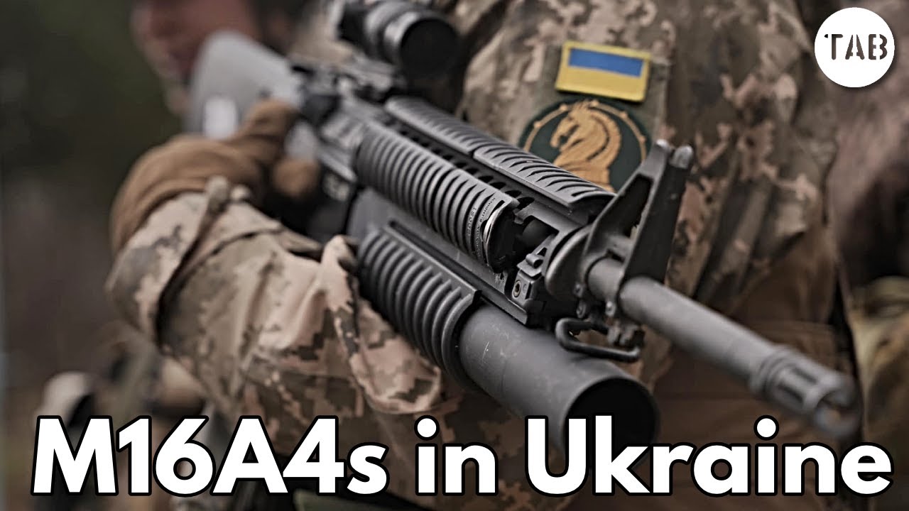 Ukrainian Army Now Issuing M16A4s