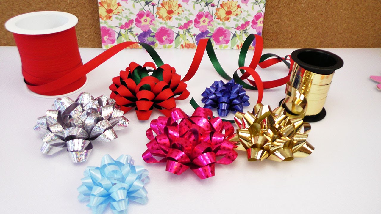 DIY Schleifen Sterne selber machen | Geschenk Deko | Weihnachten & Geburtstag