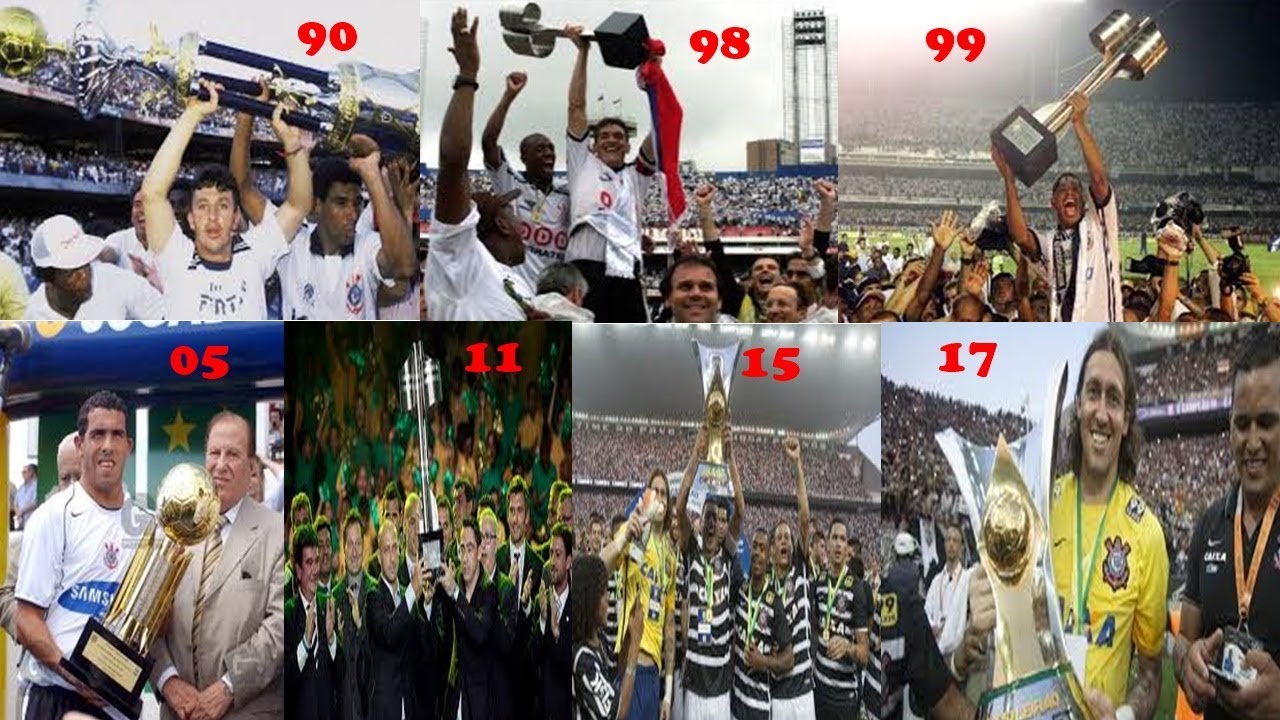 OS 07 TÍTULOS BRASILEIROS  DO  CORINTHIANS EM 45 MINUTOS