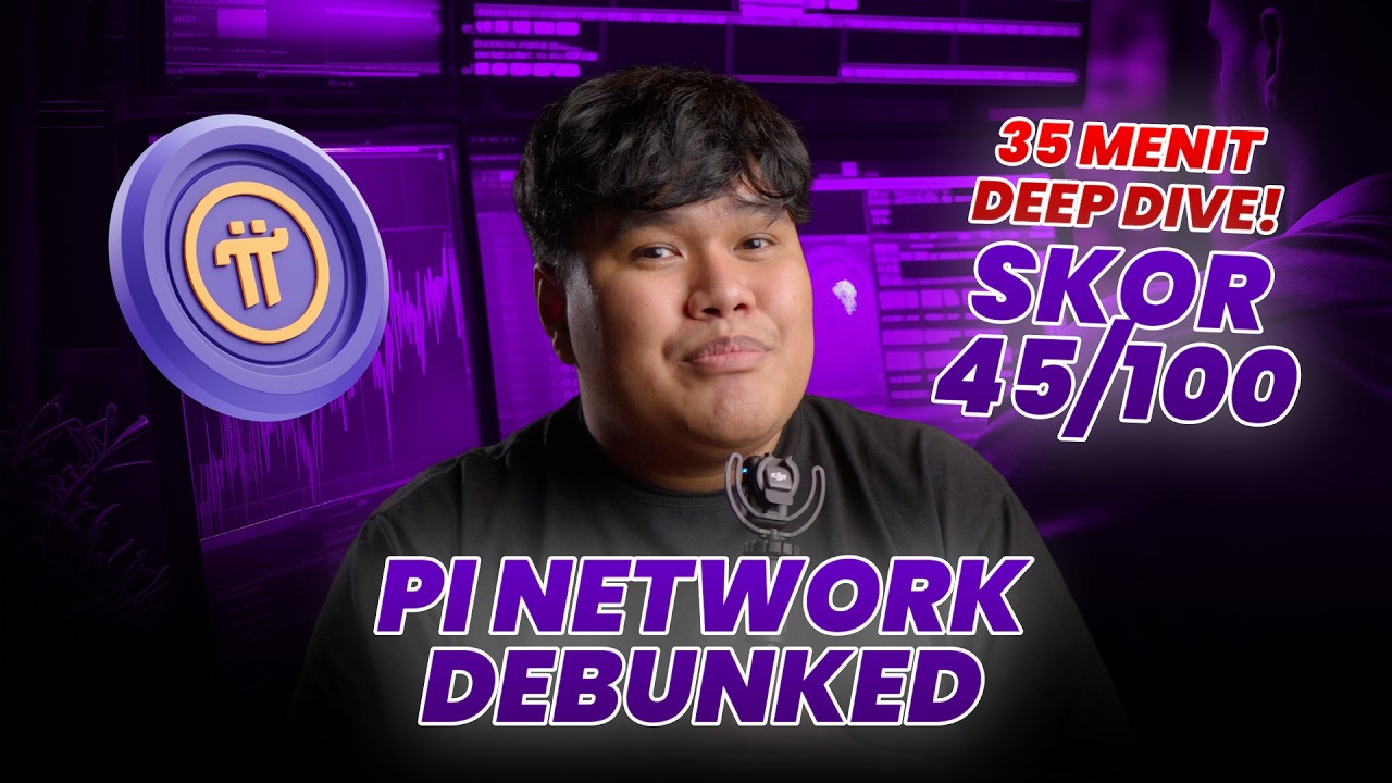35 MENIT BAHAS TUNTAS PI NETWORK: Kebohongan Desentralisasi & 5 Red Flag Tokenomics