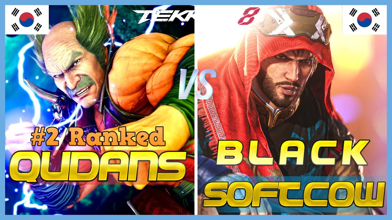 Tekken 8 ▰ Qudans (#2 Ranked Heihachi) Vs BlackSoftCow (Shaheen) ▰ Ranked Matches