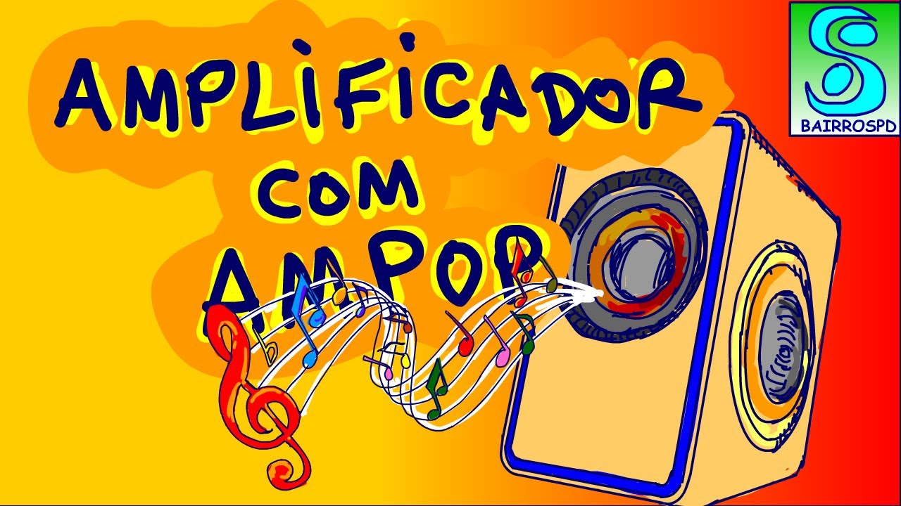 TURBINANDO O OPERACIONAL: Amplificador de potência com AMPOP