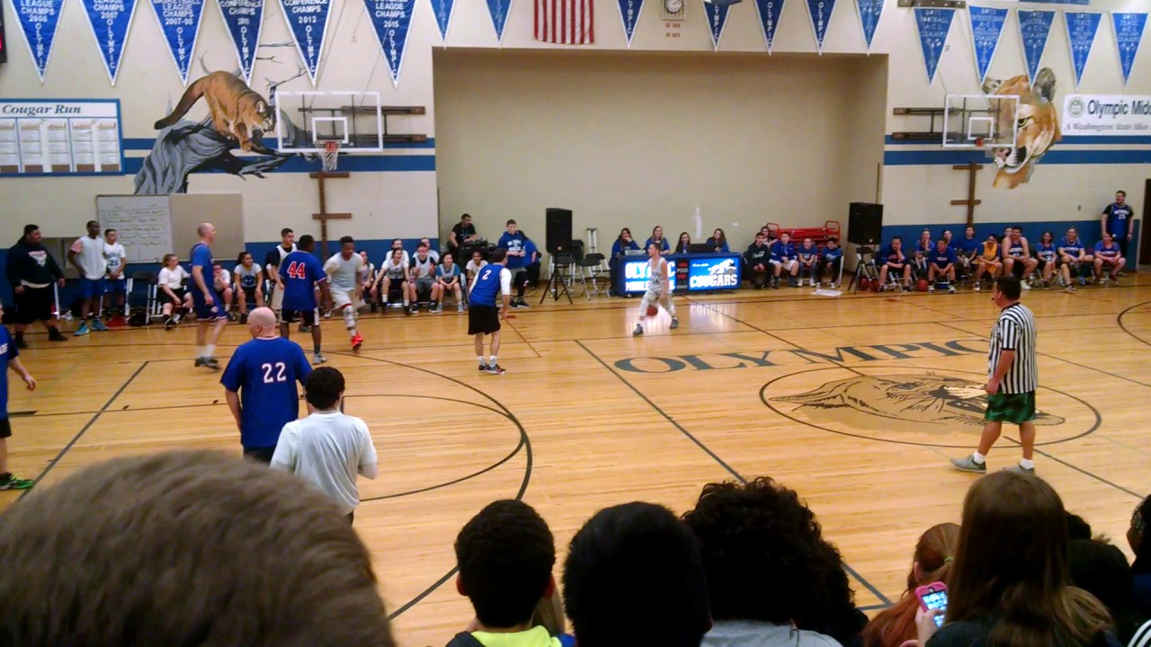 Olympic middle school pep assembly