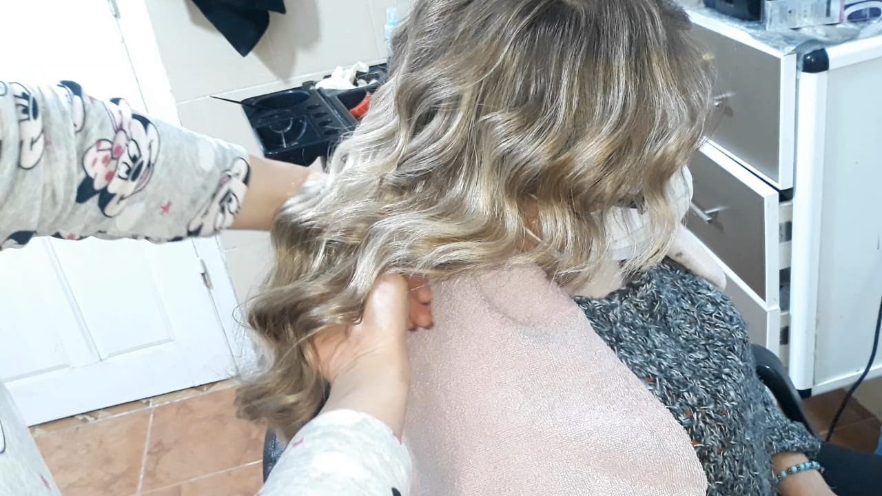 طريقة سهلة لعمل البلياج أومبري مستحيل مينجحلكش /رنساج+ ميلونج للجذور Blonde Balayage hair