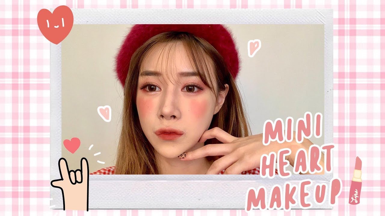 HOWTO : Mini heart makeup with AR Fashion Diary (AR x ELLE Girl) | ndmikkiholic ♡