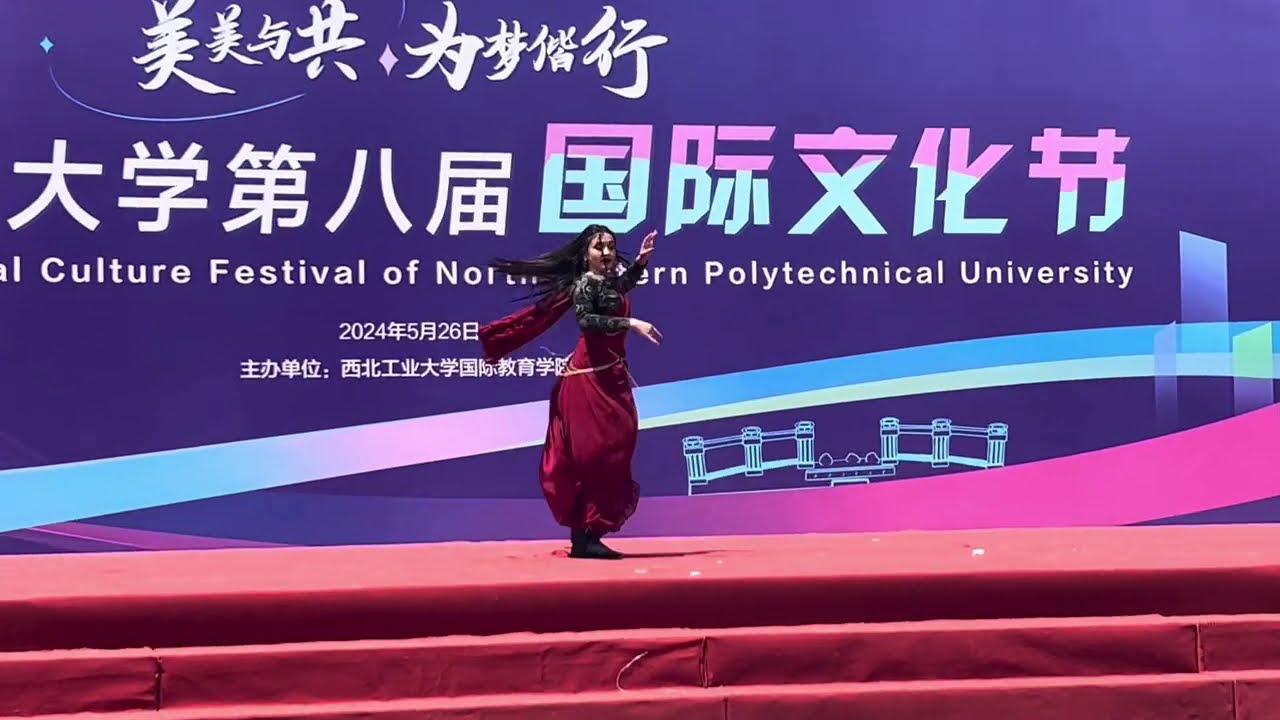Bangladesh's performance in 8th international cultural fest in @npuinternationalcollege #china