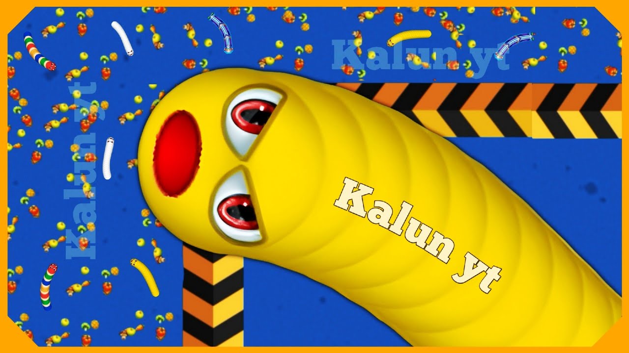 🐍WORMSZONE.IO | Giant Slither Snake Top 01 🏆 | Epic Worms Zone Biggest Snake Gameplay! | Kalun yt