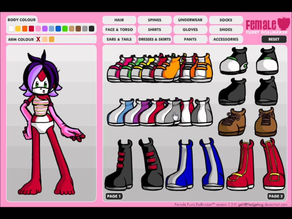 Layla the Cat on Female Furry Dollmaker