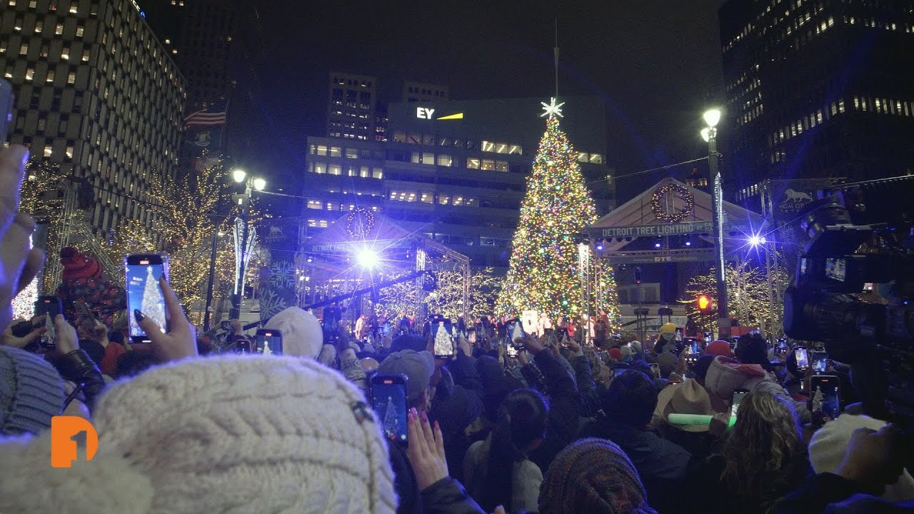 Destination Detroit: Documenting a massive Christmas tree’s journey to Campus Martius Park