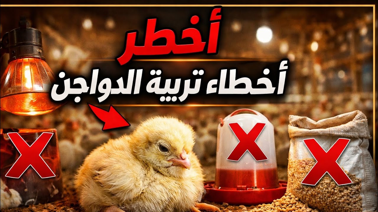 أخطر 7 أخطاء في تربية الدواجن
