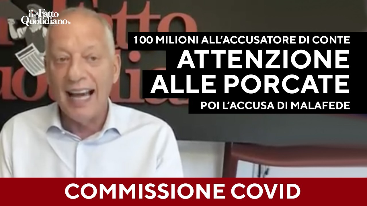 100 milioni all'accusatore di Conte in commissione Covid, Gomez spiega il caso