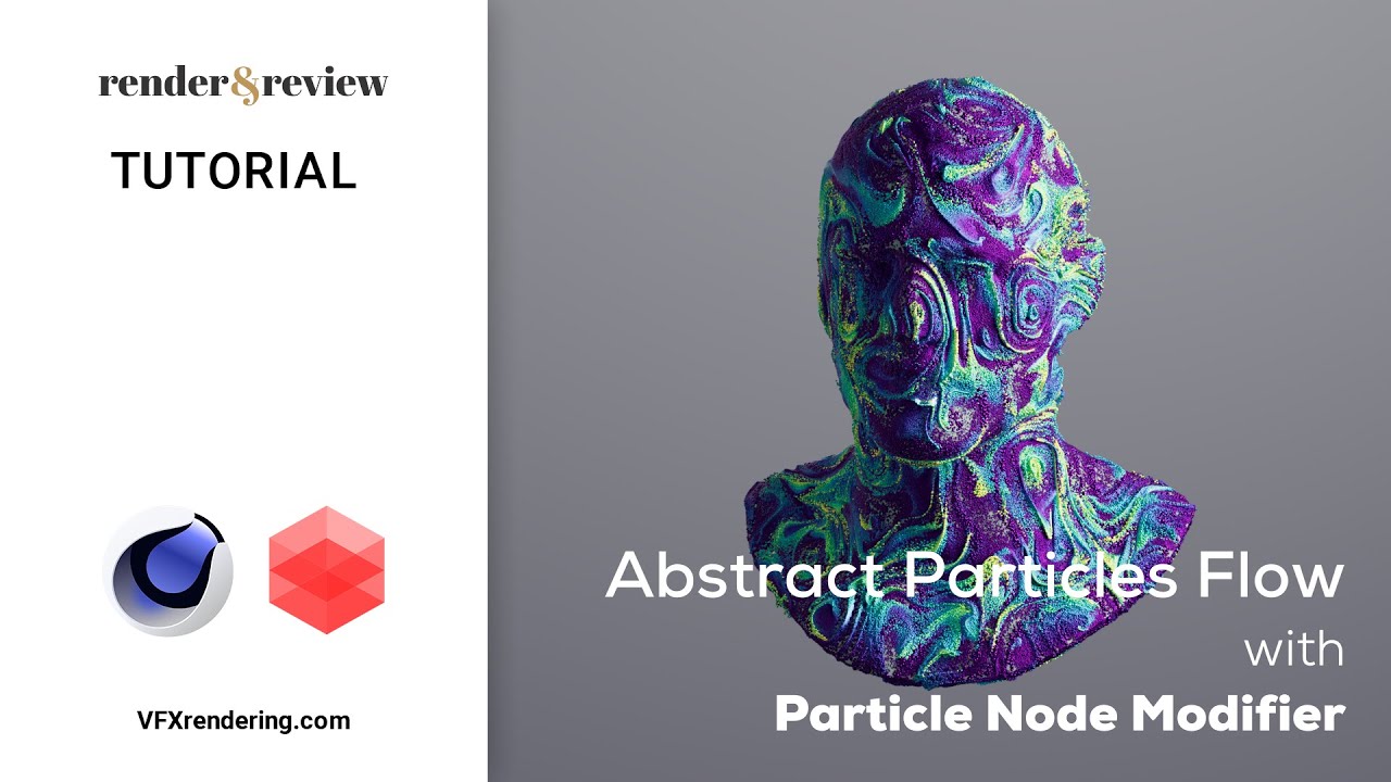 Create Stunning Abstract Particles Flow in Cinema 4D 2025 | Tutorial | VFXRendering