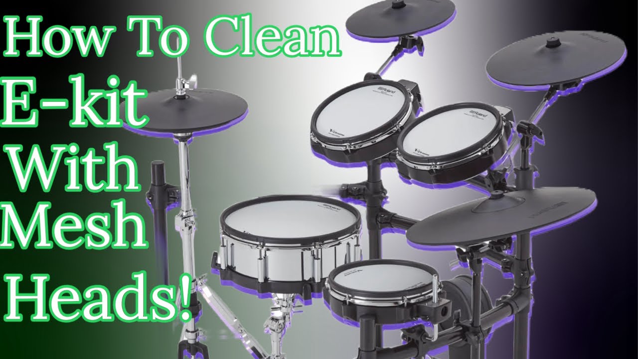 Learn How to Clean E-Drums
