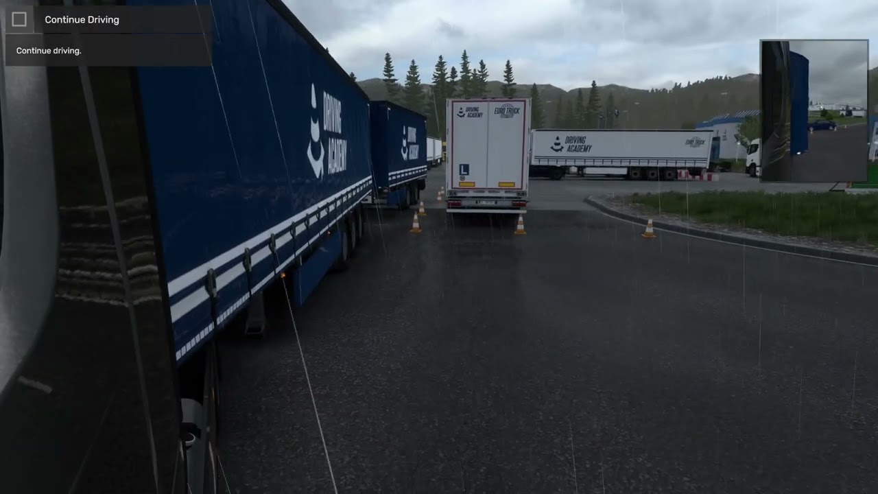 ETS2 Driving Academy - Chapter 3.4: Truck Stop Escape: Double Down