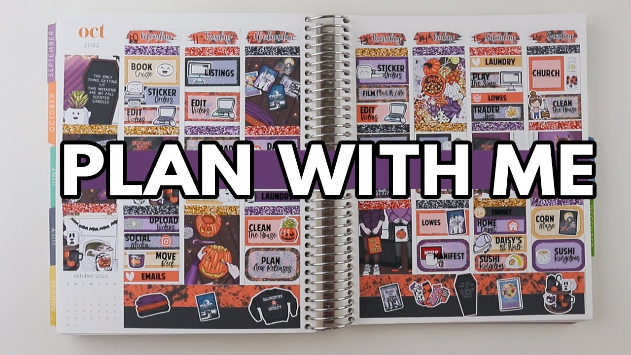 PLAN WITH ME | REWIND PLANNING | PLANNING WITH STICKERS