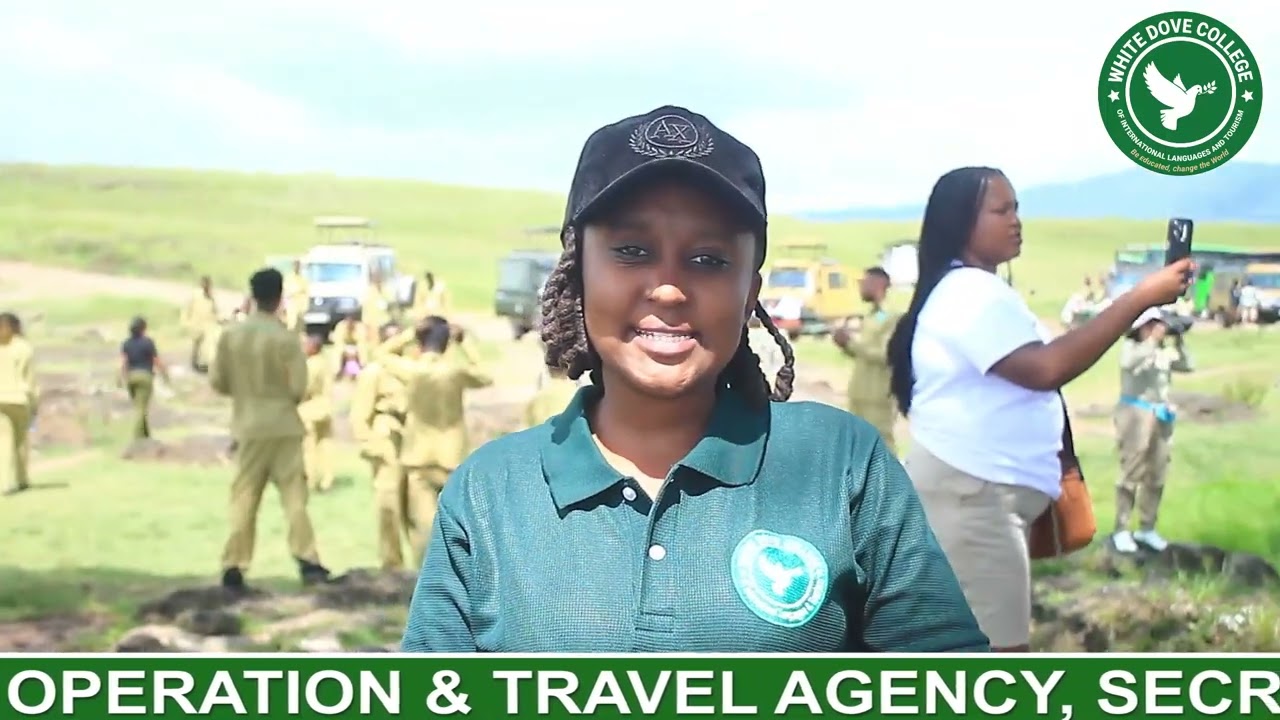 NGORONGORO STUDY TOUR WITH WHITE DOVE COLLEGE OF INTERNATIONAL LANGUAGES AND TOURISM 