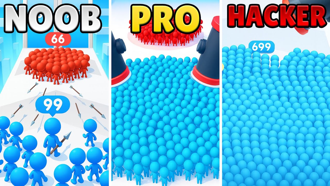 Count Master❌❌NOOB vs PRO vs Hacker🔥🔥Walkthrough Max Gameplay WT2124
