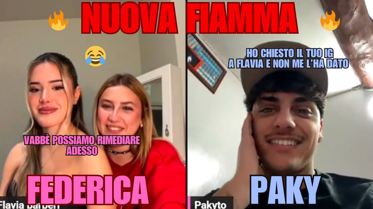 PAKY INNAMORATO DI  FEDERICA‼️😍