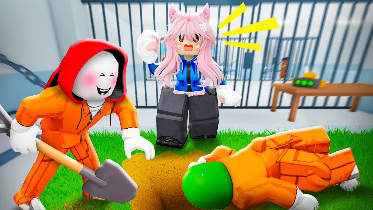 JJ and Mikey DIG To ESCAPE From PRISON in Roblox?! - Maizen Roblox