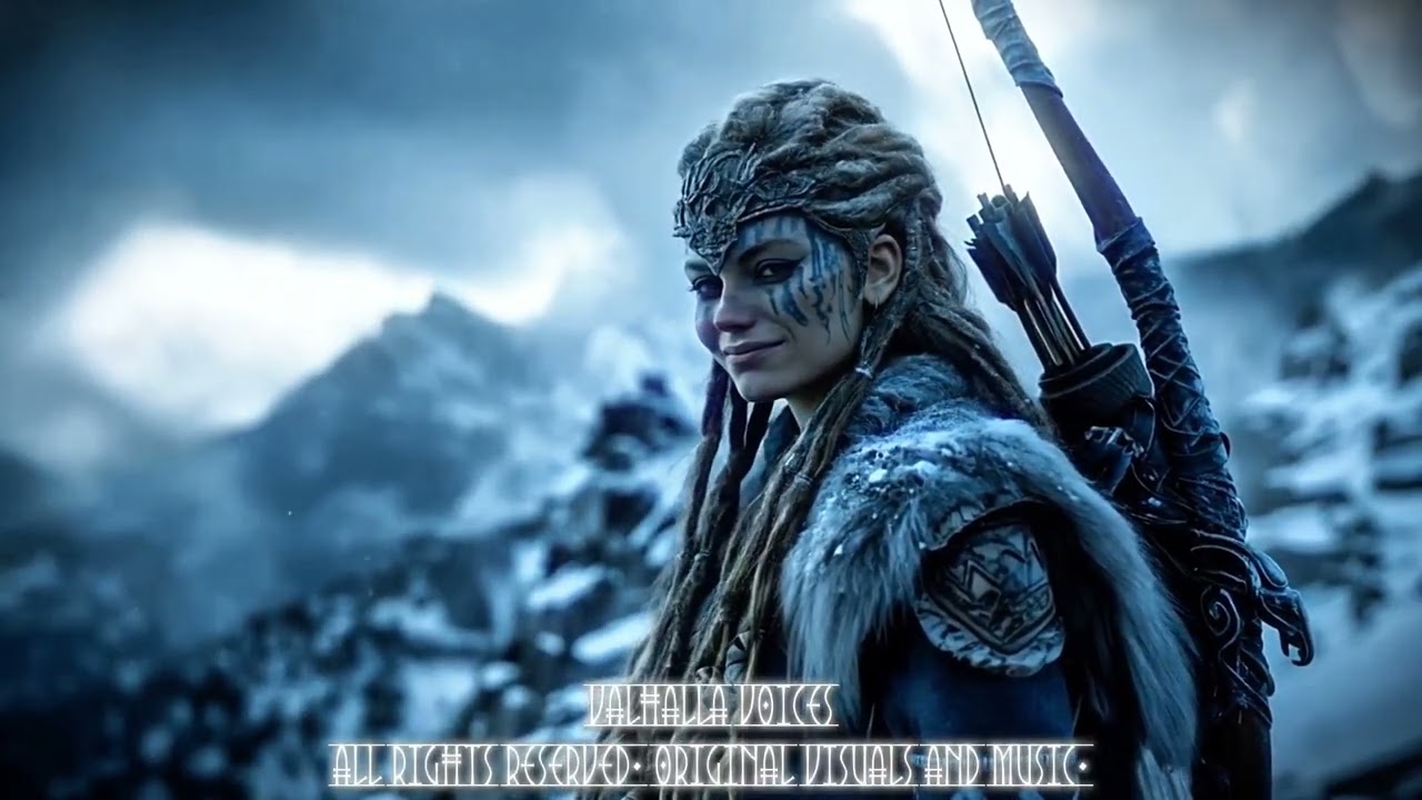 ᛃ Skadi: Goddess of Winter ᛃ | Meditative Scandinavian Music | Folk Viking | Nordic Relaxation