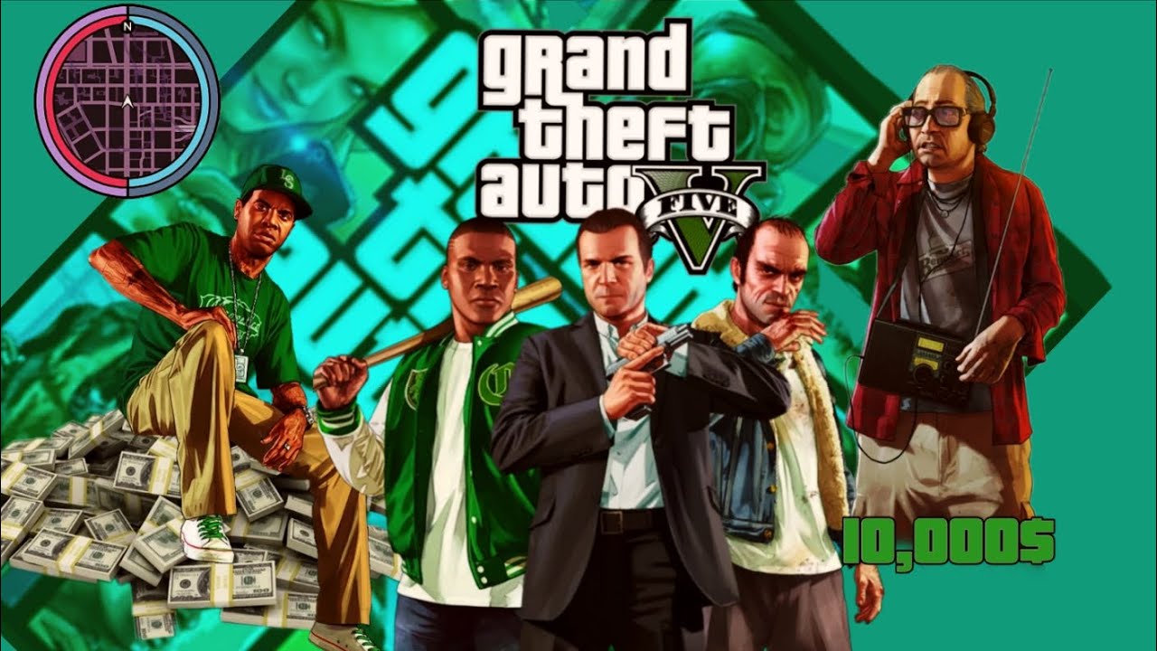I played GTA 5 mobile game ll episode 1