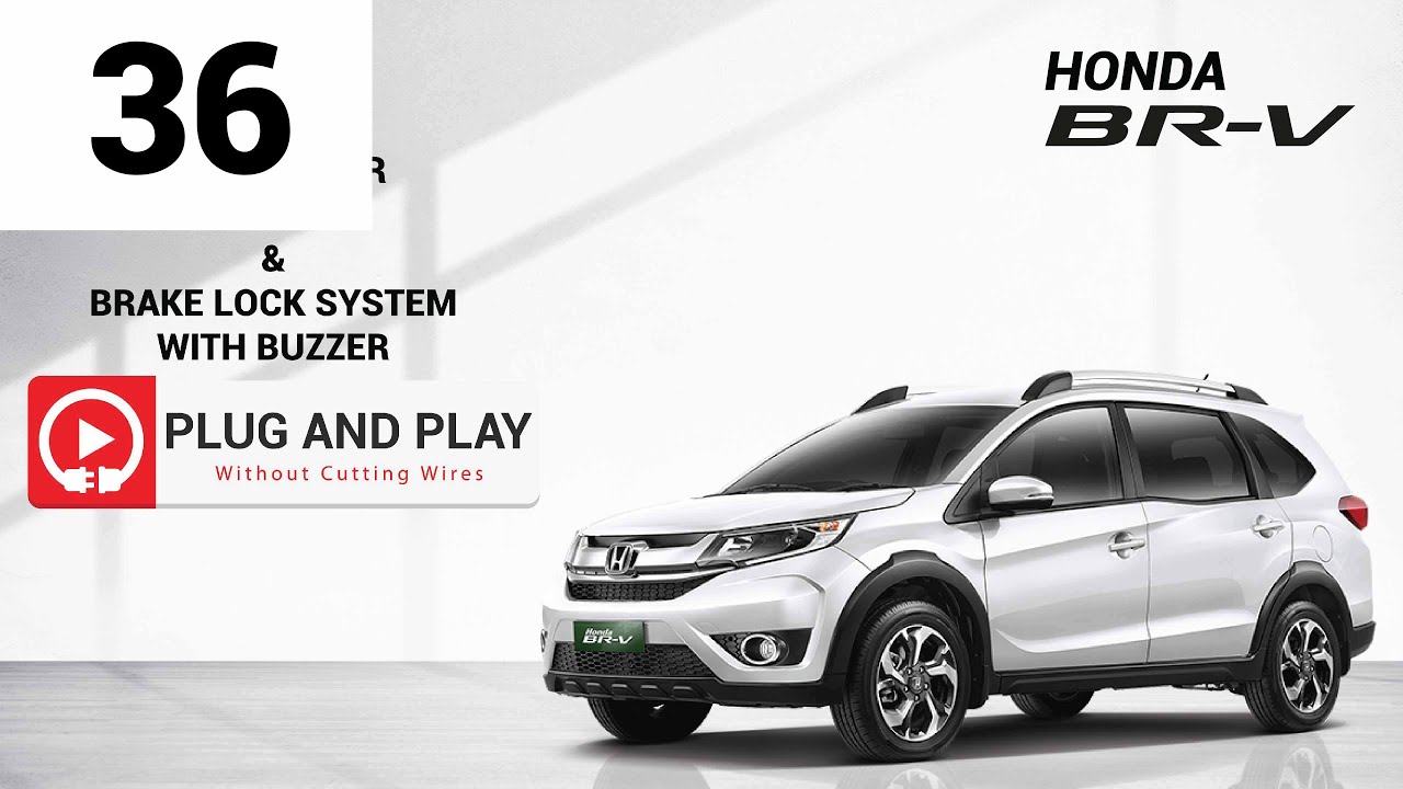 Honda BRV_Side Mirror Auto Fold_Brake Lock System_Plug & Play + Installation