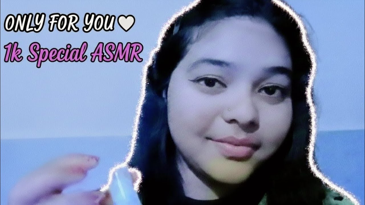 1K Subscriber Special 💕 Personal Attention ASMR 🌙 | Relaxing & Triggers |