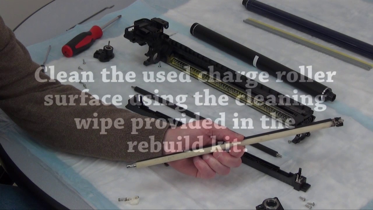 Ricoh MP C2003/2004 PCU (Drum Unit) Rebuild Video