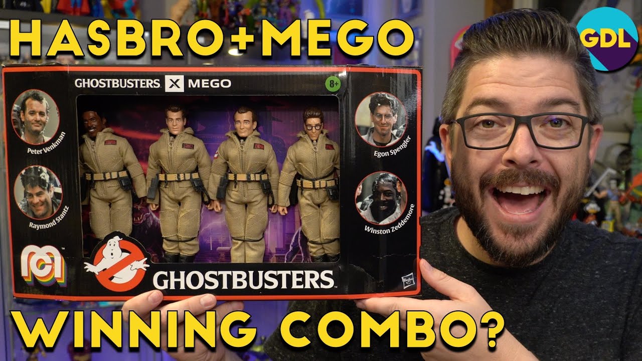 Hasbro X Mego Ghostbusters Crossover!