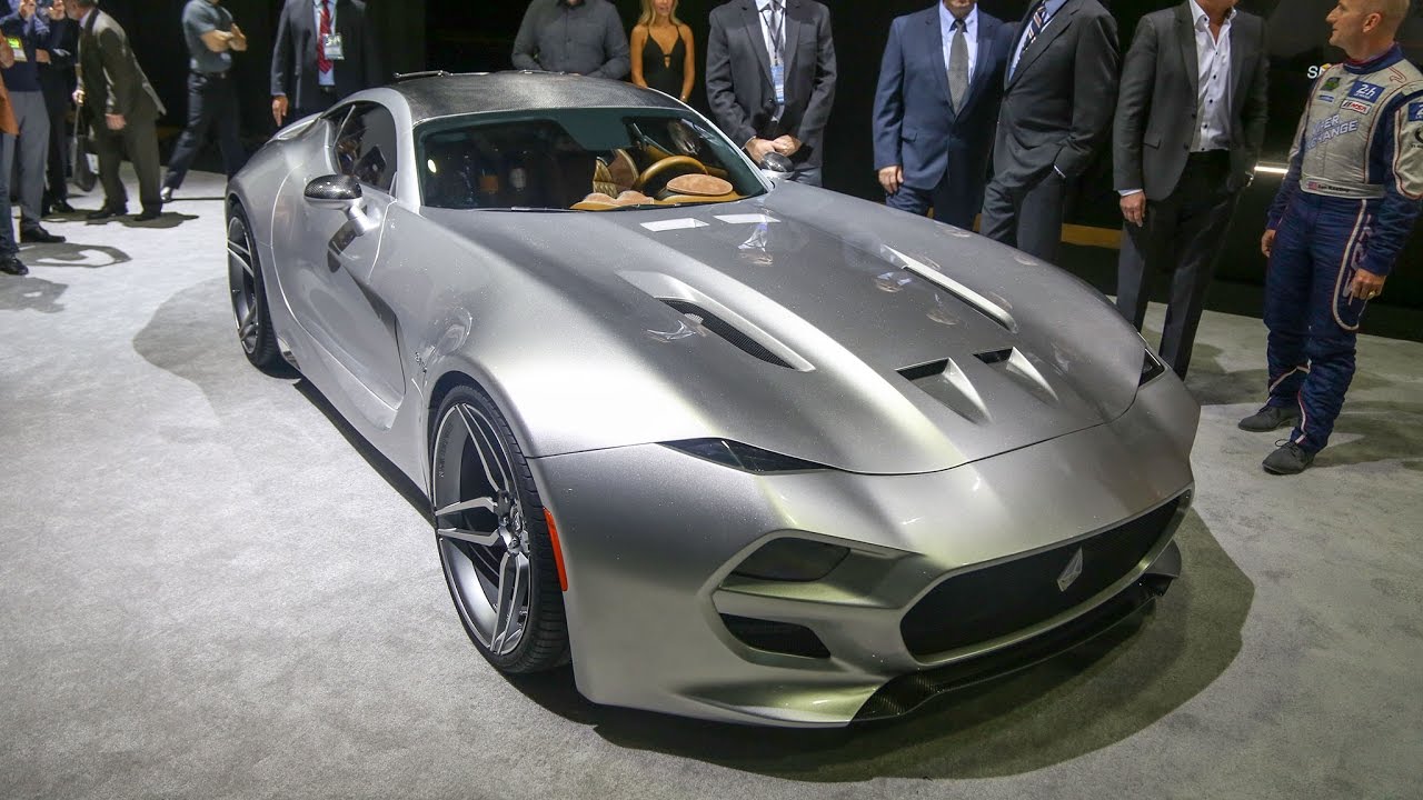 Designer Henrik Fisker Shows Off VLF Force 1 V10 in Detroit 1080q