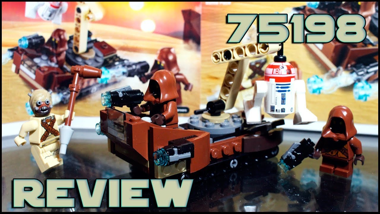 Lego Star Wars 75198 Tatooine Battle Pack Review + 75059 UCS Sandcrawler | Обзор ЛЕГО